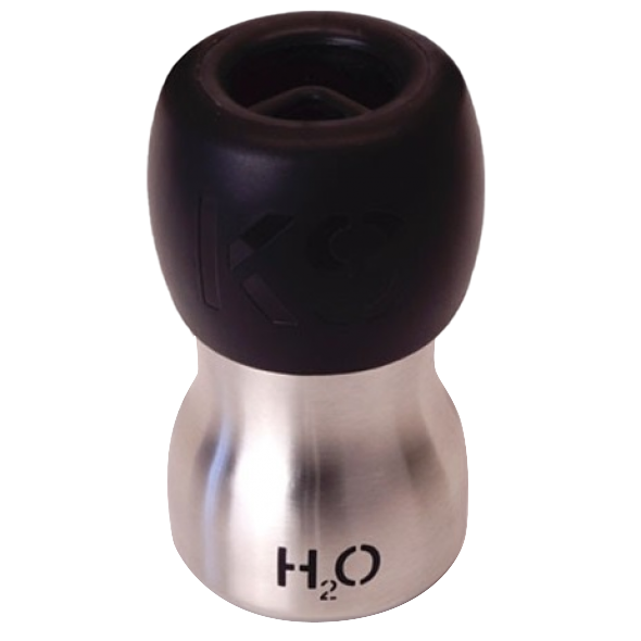 H2O4K9 Edelstahl Schwarz 0.28