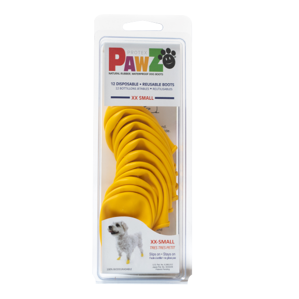 Pawz yellow XXS