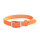 Biothane Halsband, genäht, Neon Orange, 16mm/320-400mm