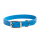 Biothane Halsband, genäht, Azur Blau, 16mm/320-400m